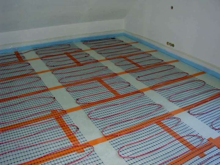 Installation de plancher chauffant Normandie