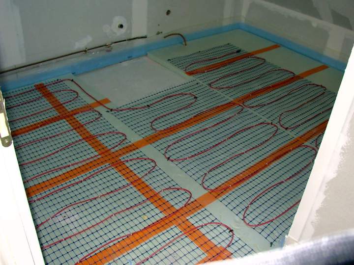 Installation de plancher chauffant Normandie