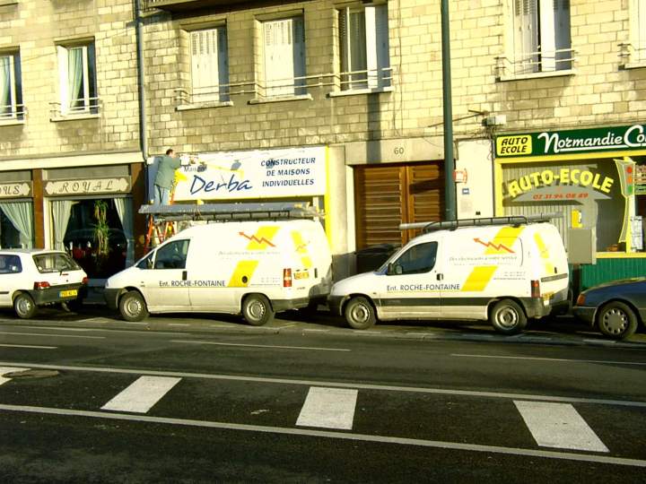 Pose de visuels de véhicule Normandie