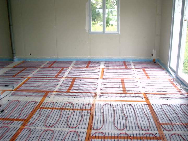 Pose de plancher chauffant Normandie