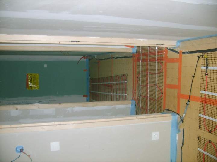 Pose de plancher chauffant Normandie