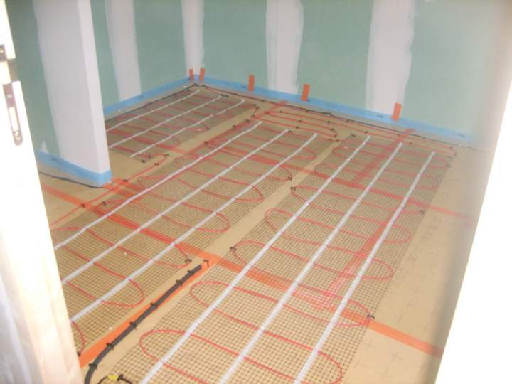 Installation de plancher chauffant Normandie